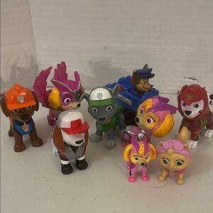 Paw Patrol Toy Character Lot